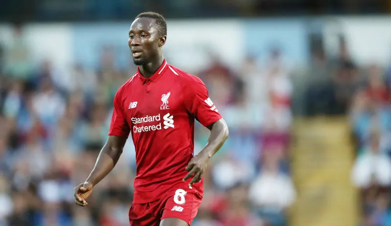 Naby Keita trong màu áo Liverpool. Ảnh: Getty Images