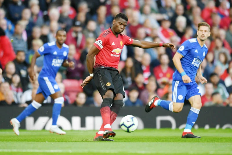 Đội trưởng Paul Pogba ghi bàn mở tỷ số. Ảnh: Getty Images