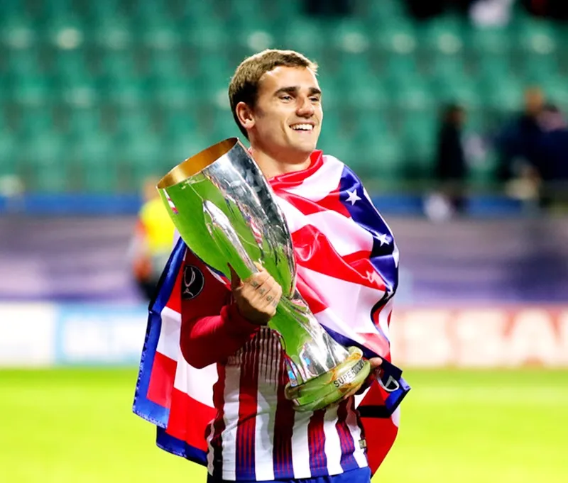 Griezmann đã đúng khi chọn ở lại Atletico. Ảnh: Getty Images