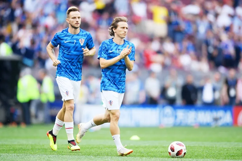 Rakitic thừa nhận Modric xứng đáng nếu nhận danh hiệu The Best. Ảnh Getty Images.
