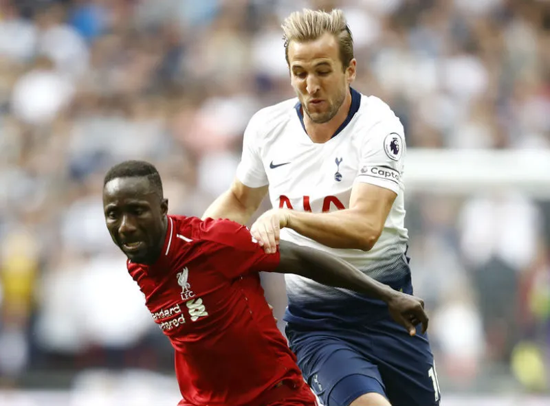 Harry Kane không gây ấn tượng gì ở thất bại trước Liverpool. Ảnh: Getty Images