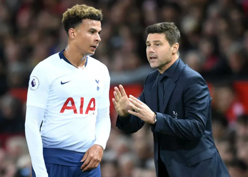 Dele Alli tiếp tục vắng mặt tạo nên vấn đề lớn với HLV Mauricio Pochettino. Ảnh: Getty Images