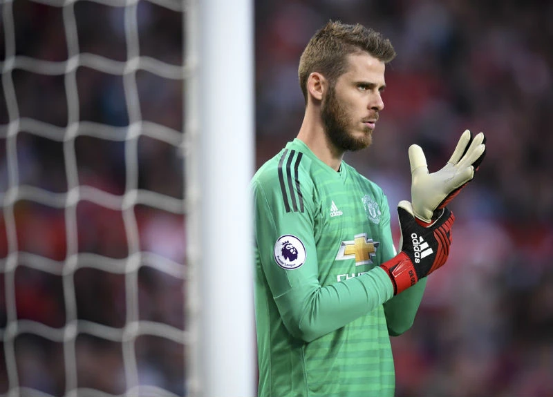 Thủ thành David de Gea và Man.United đứng trước nguy cơ bất hòa. Ảnh: Getty Images 