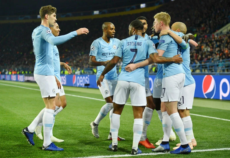 Man.City tiếp tục lan tỏa sức mạnh sang mặt trận châu Âu. Ảnh: Getty Images 