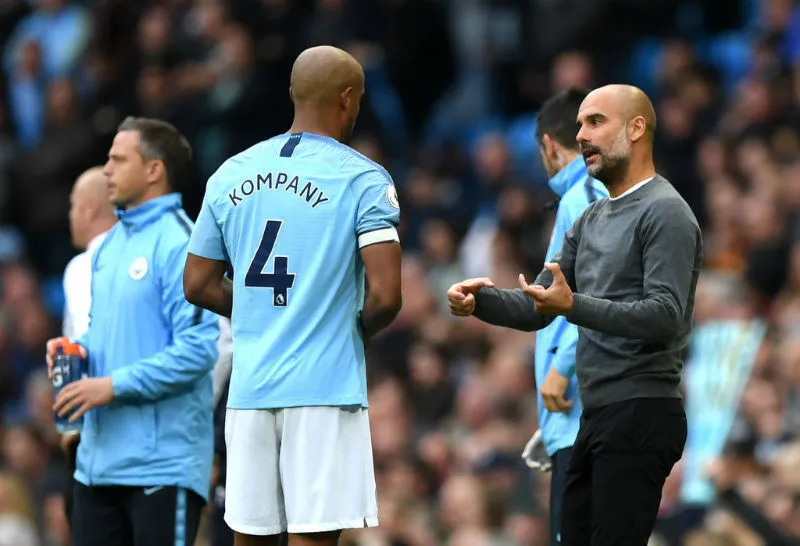 HLV Pep Guardiola dự báo về một cuộc đua vô địch căng thẳng. Ảnh: Getty Images