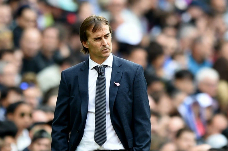 HLV Julen Lopetegui đã gây thất vọng quá lớn. Ảnh: Getty Images 