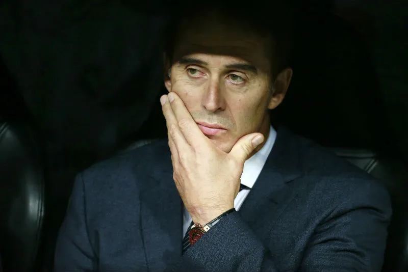 HLV Julen Lopetegui đã bị sa thải chỉ sau 4 tháng. Ảnh: Getty Images