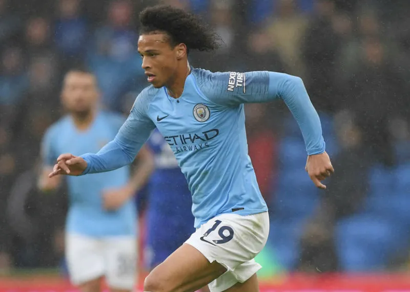 Leroy Sane chỉ tập trung vào việc lấy lại vị trí xứng đáng ở Man.City. Ảnh: Getty Images