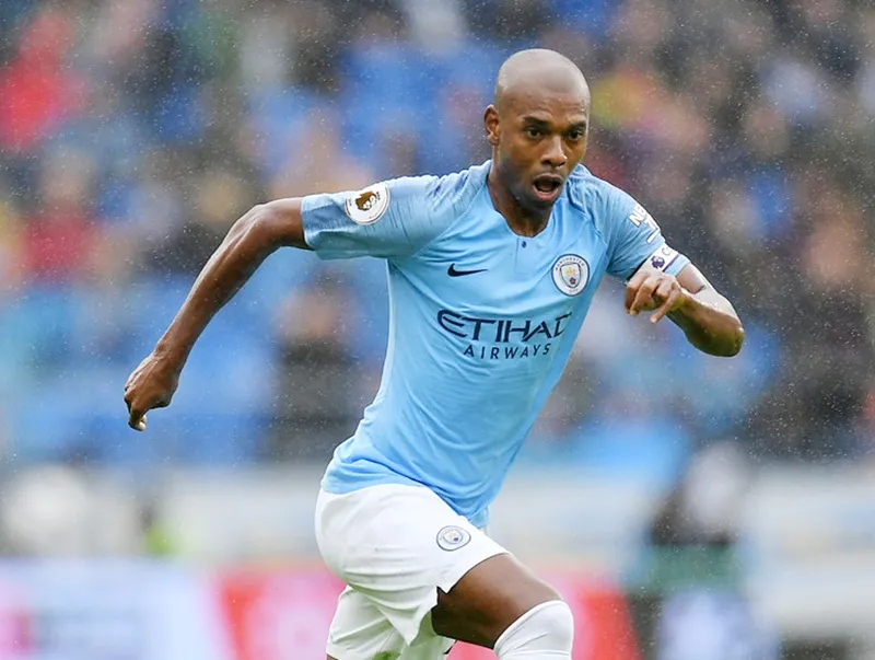 Fernandinho là vị trí duy nhất mà HLV Guardiola không có phương án dự phòng đúng tầm. Ảnh: Getty Images 