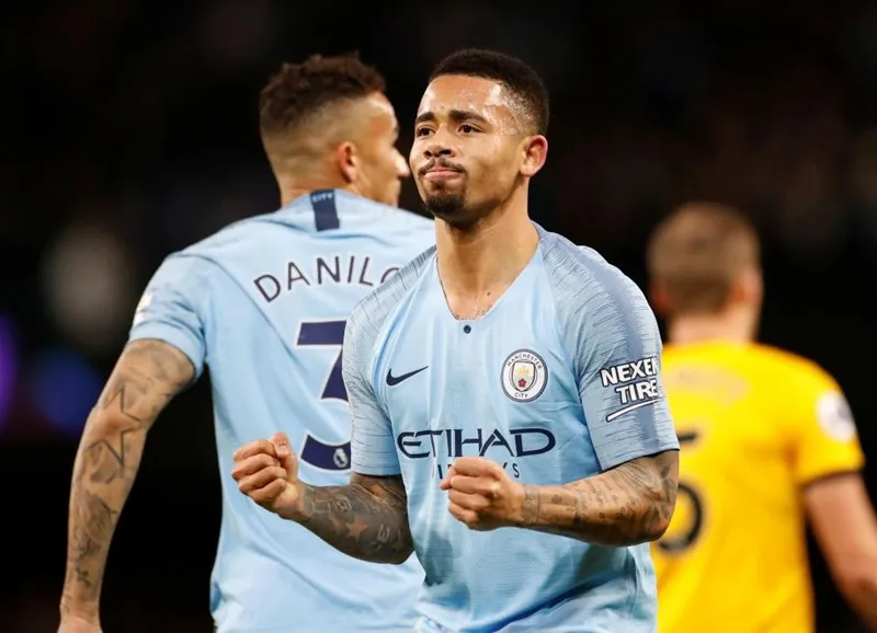 Gabriel Jesus tiếp tục tỏa sáng, Man.City khuất phục “bầy sói” ảnh 1