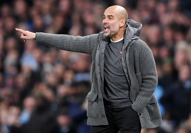 HLV Pep Guardiola luôn muốn thúc đẩy đội bóng trên hành trình chinh phục. Ảnh: Getty Images