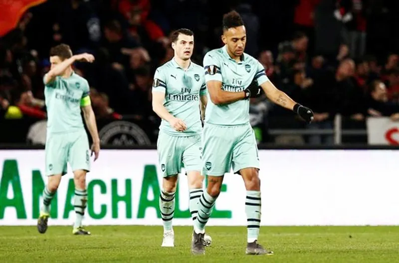 Cầu thủ Arsenal tiếp tục trải qua thất vọng. Ảnh: Getty Images