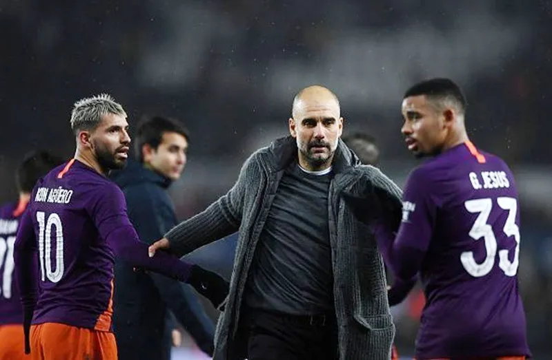 Pep Guardiola đầy tự tin vào năng lực chiến thắng của Man.City. Ảnh: Getty Images