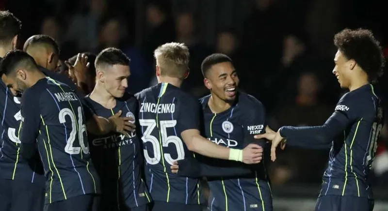 Man.City tiếp tục chứng tỏ sức mạnh vượt trội của mình. Ảnh: Getty Images 