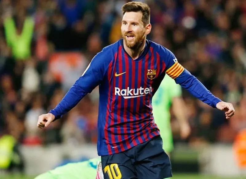Lionel Messi đang có mùa giải bùng nổ cùng Barcelona. Ảnh: Getty Images 