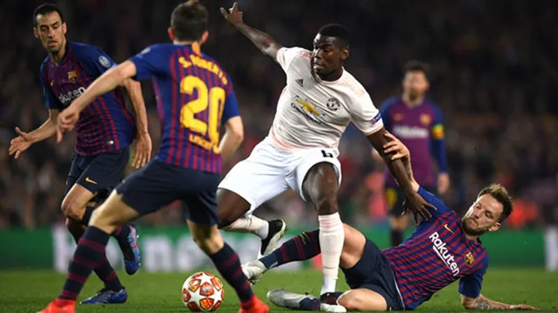 Paul Pogba được đồn đoán sẽ là mục tiêu lớn của Barca ở mùa hè này. Ảnh: Getty Images