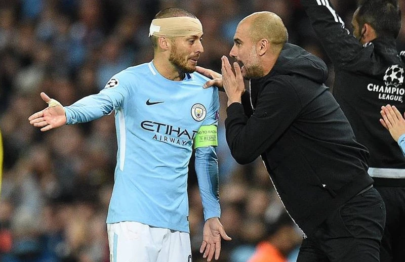 Dù David Silva quyết định thế nào, thì HLV Pep Guardiola chắc chắn sẽ tôn trọng. Ảnh: Getty Images