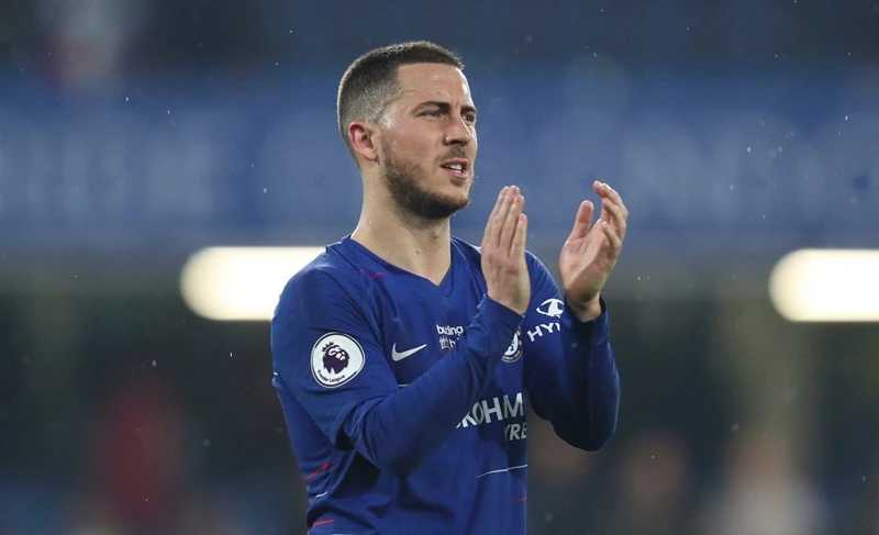 Eden Hazard thật sự đã sẵn sàng cho màn chia tay Chelsea. Ảnh: Getty Images