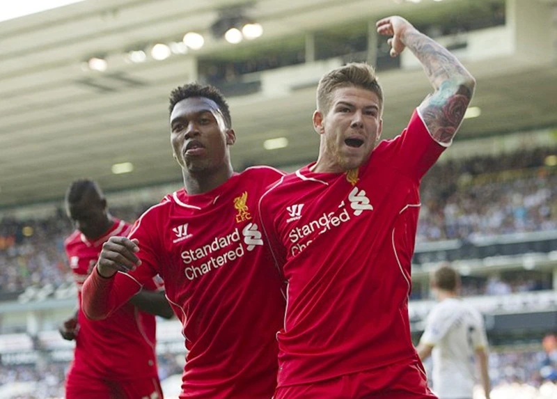 Daniel Sturridge và Alberto Moreno (phải) đã phải rời Liverpool. Ảnh: Getty Images