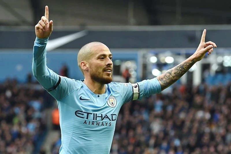 David Silva đã sẵn sàng hoàn thành chu kỳ 10 năm cùng Man.City. Ảnh: Getty Images