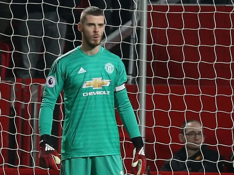 David De Gea từng được HLV Ole Gunnar Solskjaer trao băng đội trưởng ở mùa qua. Ảnh: Getty Images