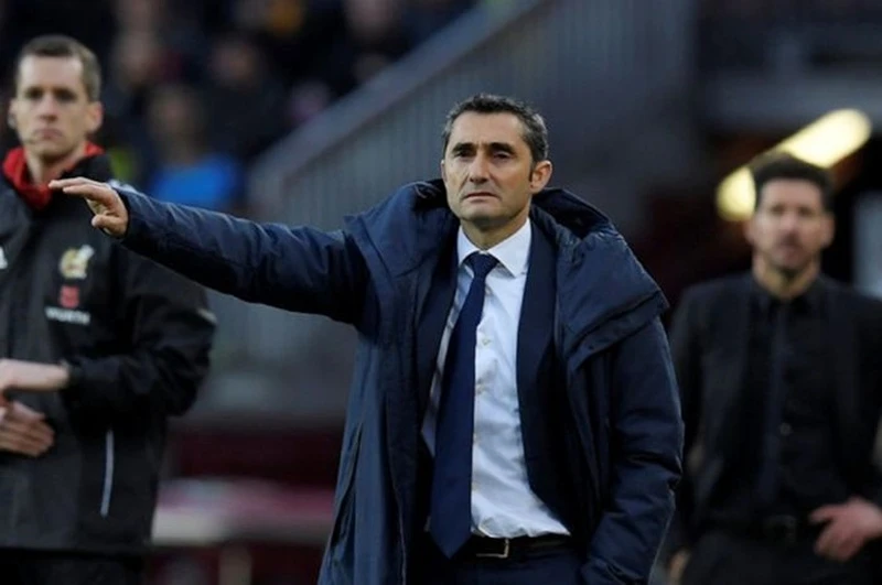 HLV Ernesto Valverde tin vẫn đang nhận được sự ủng hộ. Ảnh: Getty Images