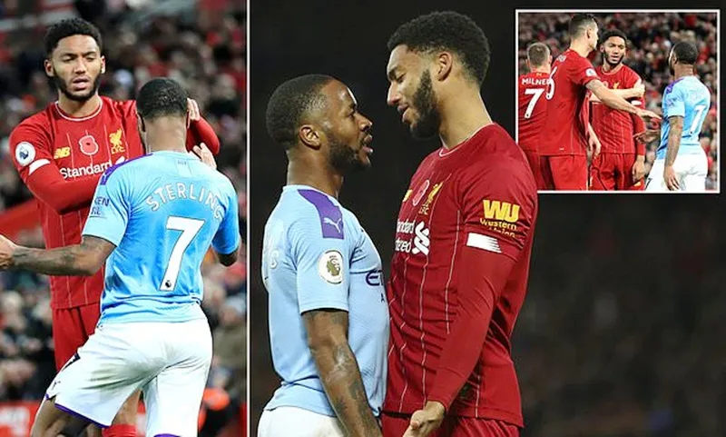 Màn va chạm giữa Raheem Sterling và Joe Gomez đã lây lan sang tuyển Anh