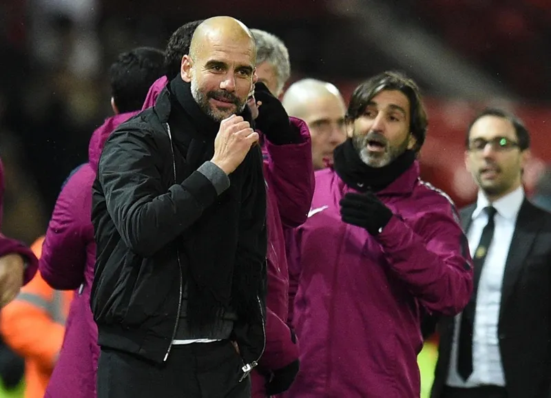 Pep Guardiola khẳng định đã hoàn thành thử thách lớn nhất là giúp Man.City chơi bóng như Barcelona. Ảnh: Getty Images