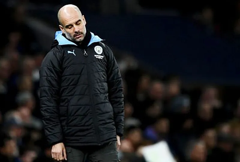 Thất bại tại Tottenham có thể đẩy đội bóng của Pep Guardiola vào nhiều tình thế khó xử. Ảnh: Getty Images