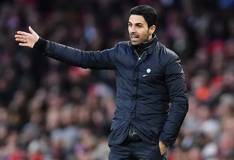 Mikel Arteta sẽ phải khó khăn để vực dậy tinh thần cầu thủ trong giai đoạn cuối mùa. Ảnh: Getty Images