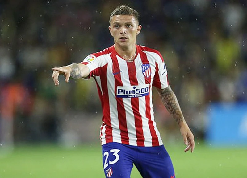 Kieran Trippier trong màu áo Atletico Madrid. Ảnh: Getty Images 