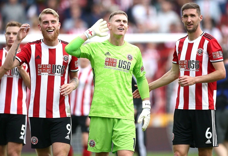 Dean Henderson là nhân tố quan trọng giúp Sheffield United tạo nên mùa giải khó tin. Ảnh: Getty Images