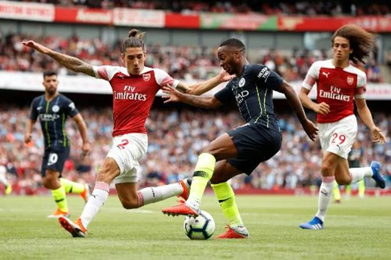 Man.City - Arsenal sẽ là trận cầu hâm nóng cho ngày trở lại. Ảnh: Getty Images
