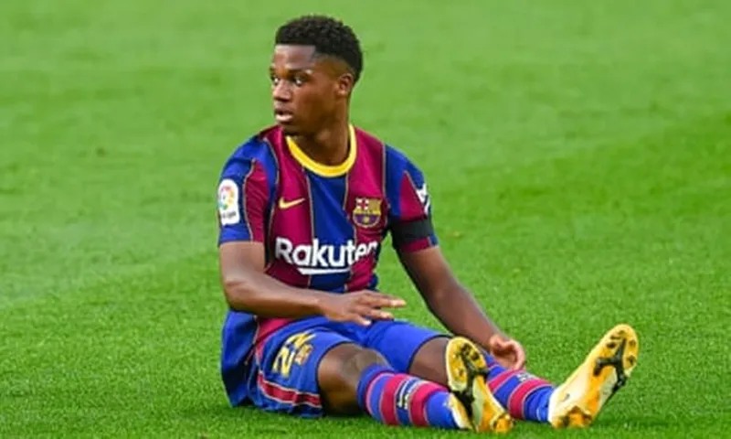 Messi lập cú đúp, nhưng Barca mất Fati hết năm ảnh 1 Messi lập cú đúp, nhưng Barca mất Fati hết năm ảnh 1