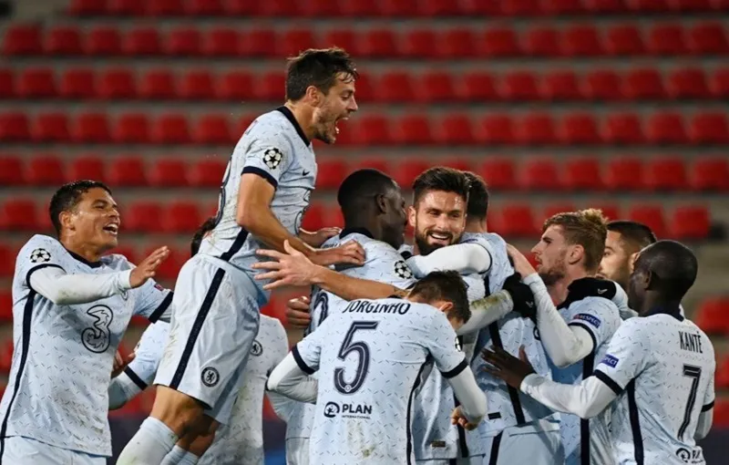Chelsea đã hoàn thành nhiệm vụ vòng bảng sau chiến thắng 2-1 tại Rennes. Ảnh: Getty Images 