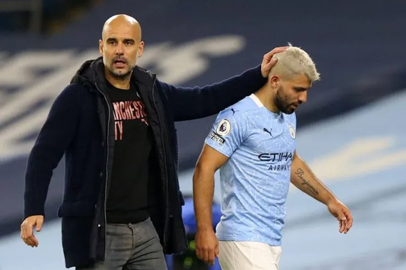 HLV Pep Guardiola tin những ngôi sao như Sergio Aguero trở lại mới là điều đáng mong chờ nhất. Ảnh: Getty Images