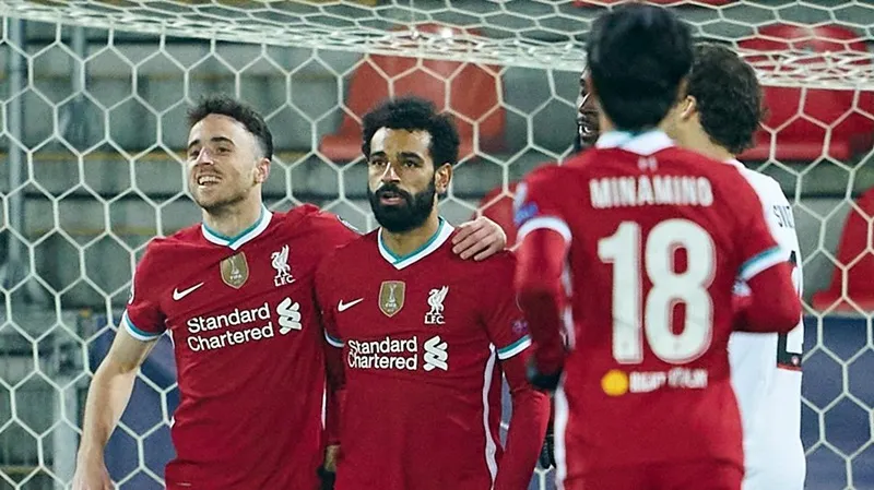 Mohamed Salah trở thành chân sút số 1 của Liverpool tại Champions League. Ảnh: Getty Images