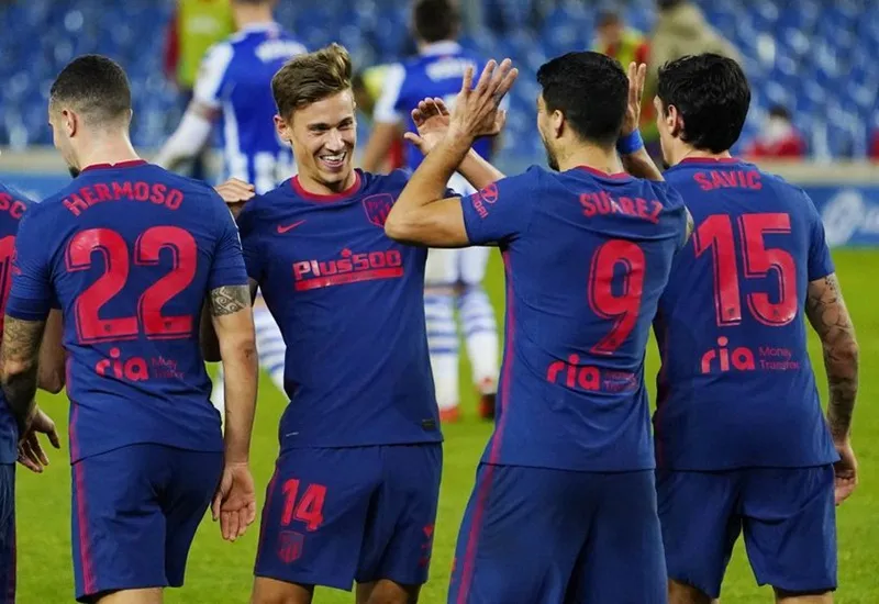Atletico Madrid làm tròn chiến thắng thứ 300 dưới quyền HLV Diego Simeone.
