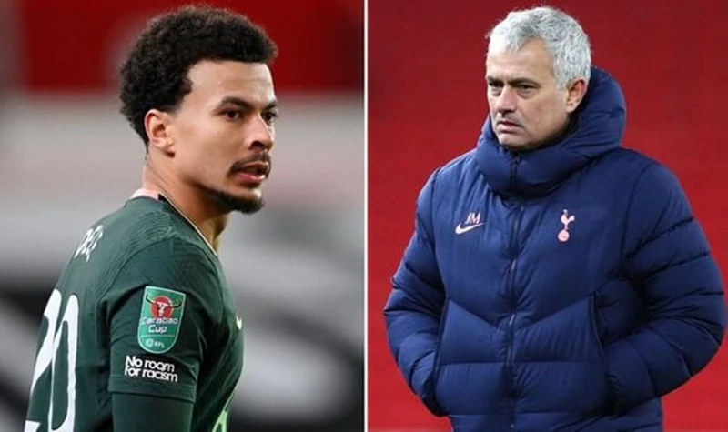 Dele Alli khó có thể nhận thêm cơ hội từ HLV Jose Mourinho.