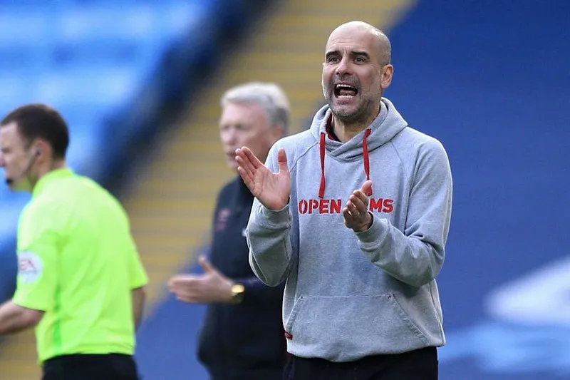 HLV Pep Guardiola tập trung hướng đến 10 ngày hệ trọng. Ảnh: Getty Images