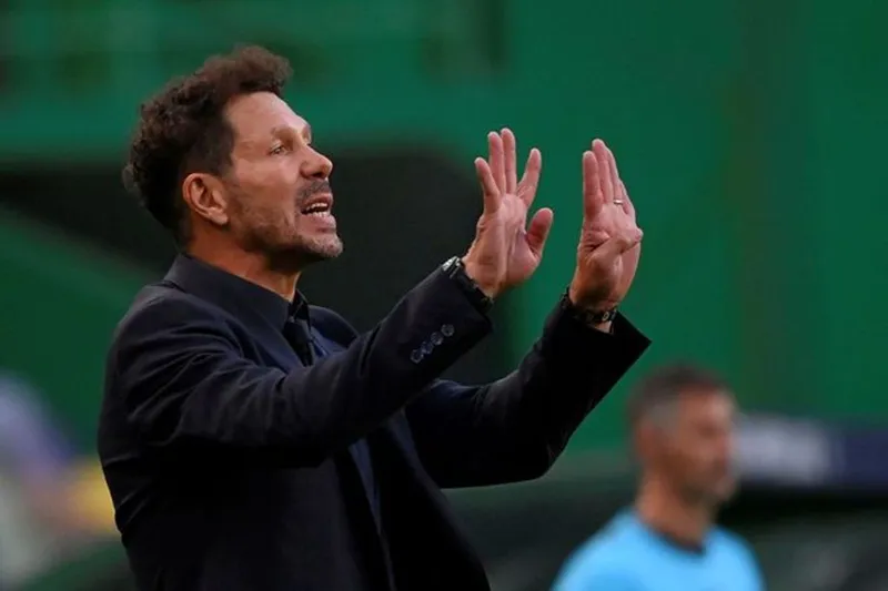 HLV Diego Simeone không quan tâm đến những đánh giá từ bên ngoài. Ảnh: Getty Images 