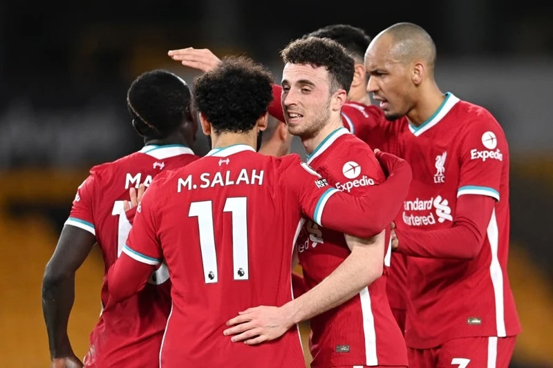 Diogo Jota giúp Liverpool đánh bại đội bóng cũ. Ảnh: Getty Images 