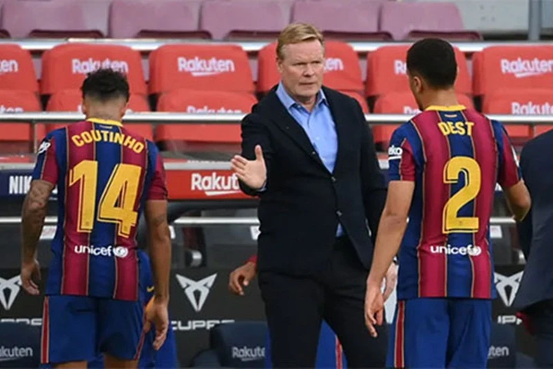 HLV Ronald Koeman thật sự đang làm tốt tại Barca. 