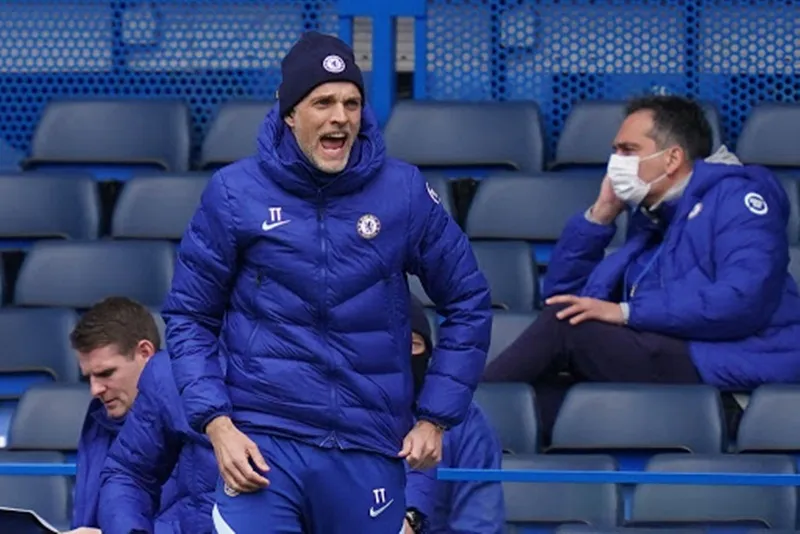 HLV Thomas Tuchel tin tưởng cầu thủ Chelsea sẽ nhanh chóng quật khởi trở lại. Ảnh: Getty Images