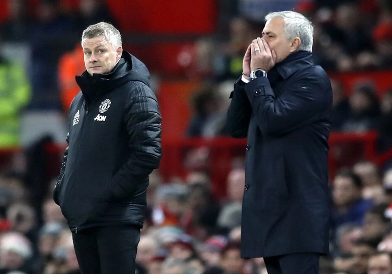 HLV Ole Gunnar Solskjaer sẵn sàng chứng tỏ trước Jose Mourinho. Ảnh: Getty Images 