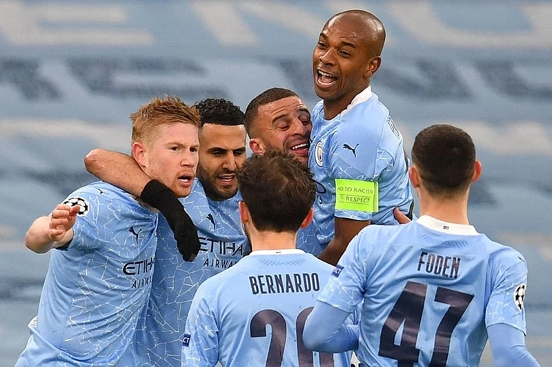 Man.City vào chung kết Champions League lần đầu tiên trong lịch sử. Ảnh: Getty Images