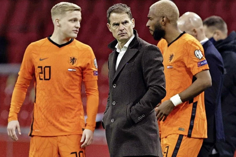 HLV Frank de Boer không gây nhiều bất ngờ khi hoàn thiện đội hình 26 người. 