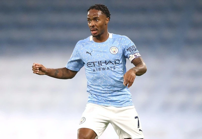 Raheem Sterling đang dần tìm lại phong độ vào cuối mùa giải. Ảnh: Getty Images