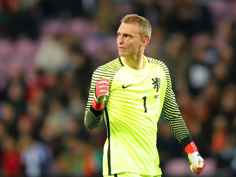 Jasper Cillessen từ lâu là lựa chọn số 1 trong khung thành tuyển Hà Lan. Ảnh: Getty Images