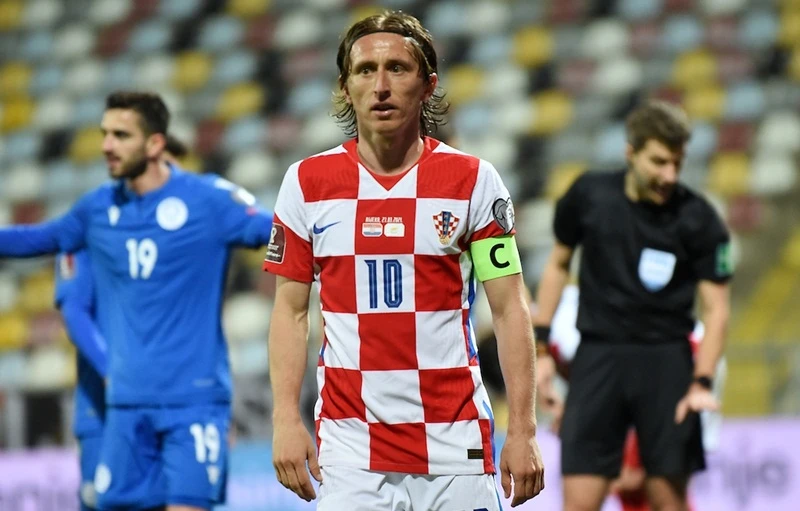 Luka Modric và tuyển Croatia phải chịu bất lợi vì di chuyển. Ảnh: Getty Images